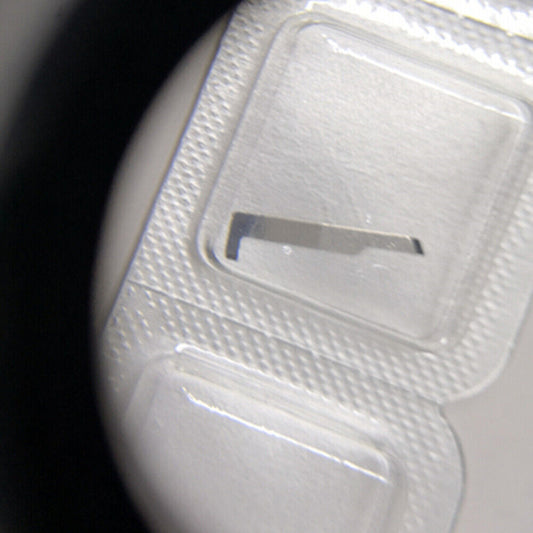 Close-up of Ref.9433 stop lever replacement part for ETA 7750 watch movement, precision spare component.