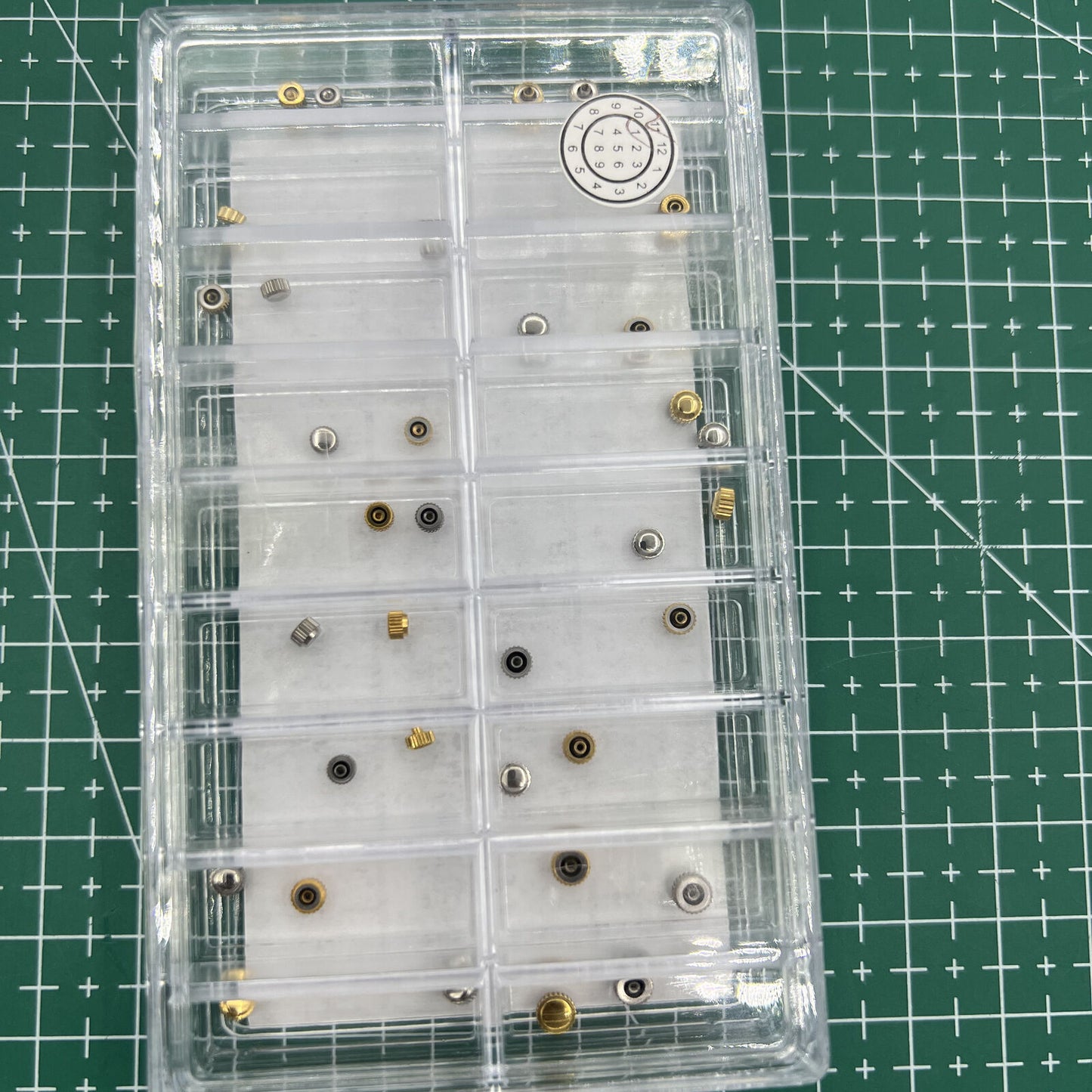 36 PIECES Stainless Steel Watch Crown High Quality Japan Style Assortment Kit