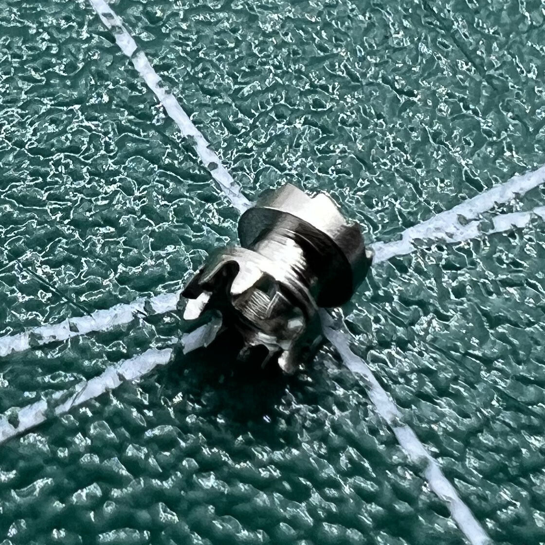 Replacement sliding pinion clutch for ST3600 ETA6497 watch movement, precision gear part in silver finish.