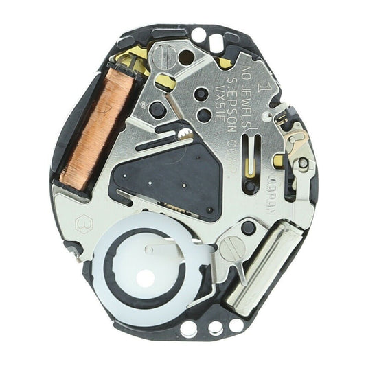 Hattori Epson VX51E quartz watch movement, precision Japanese craftsmanship for accessory repairs