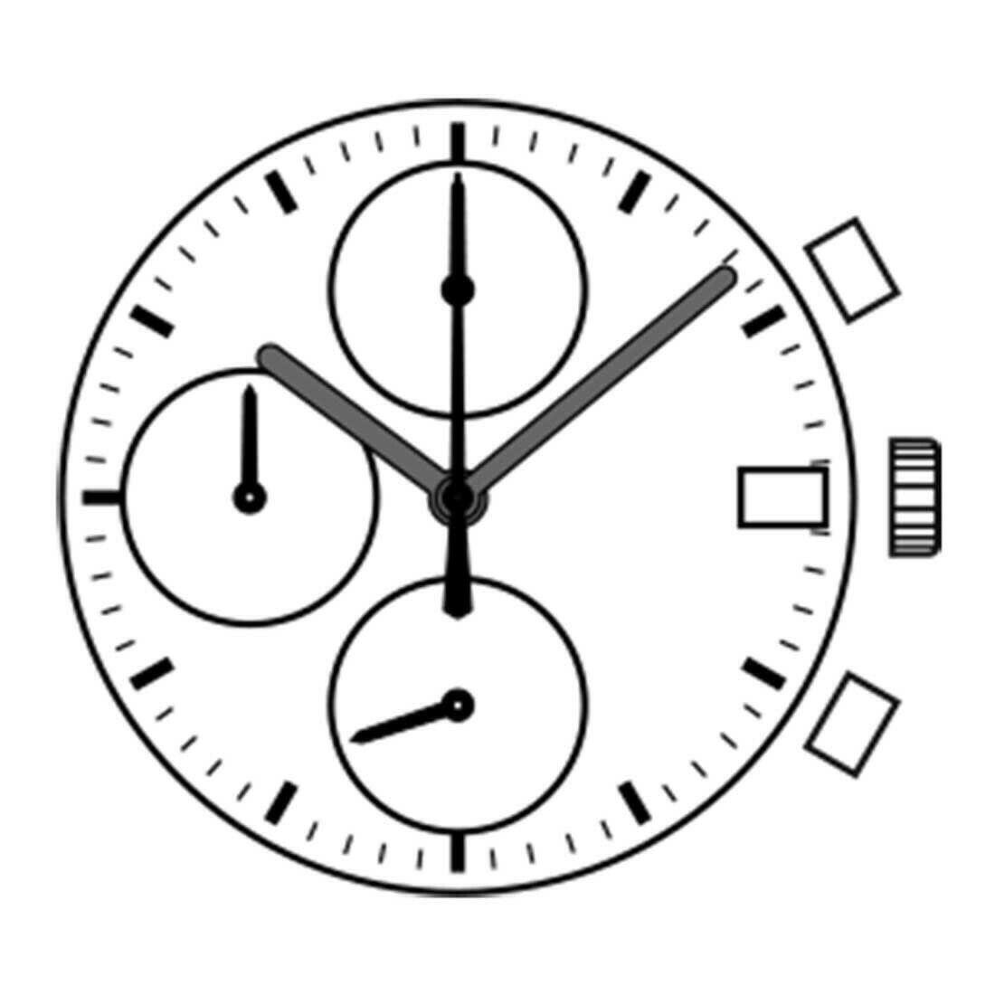Montre Hattori Epson TMI VK67 VK67A à mouvement à quartz, fabriquée au Japon