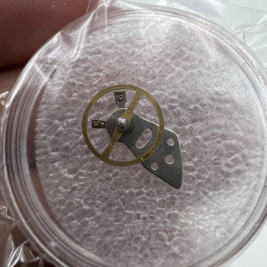 Genuine Japan Made Complete Balance Wheel with Splint for Miyota 8N24 movement by Miyota, precision watch part.