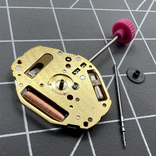 Japan Made Miyota 9T33 quartz movement watch mechanism by Miyota, precise and reliable timekeeping.