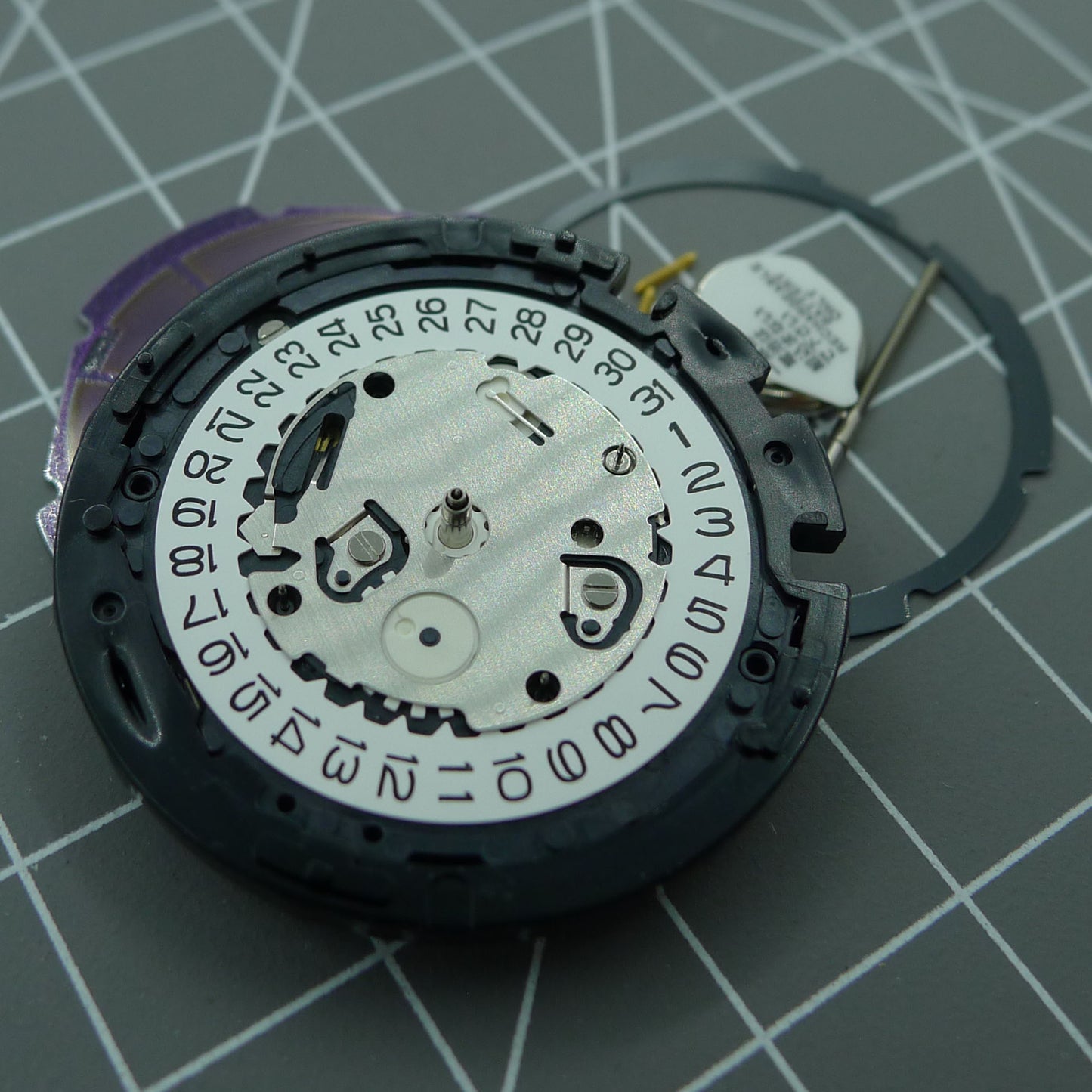 Montre Hattori Epson TMI VS75 VS75B fabriquée au Japon, mouvement à quartz, énergie solaire