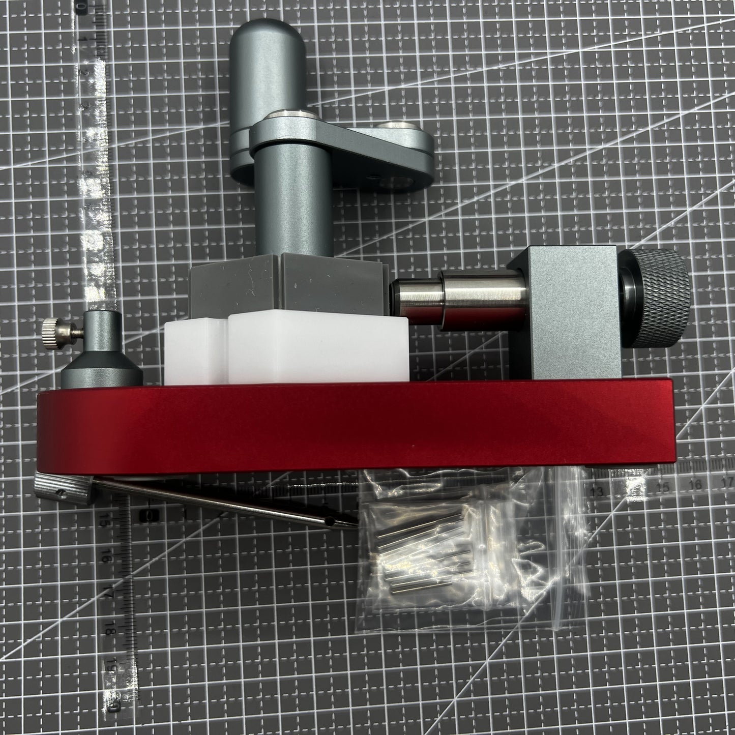 Red Swivel Tool for Removing Watch Band Screw Bracelet Link Pin 0.6mm-1.6mm
