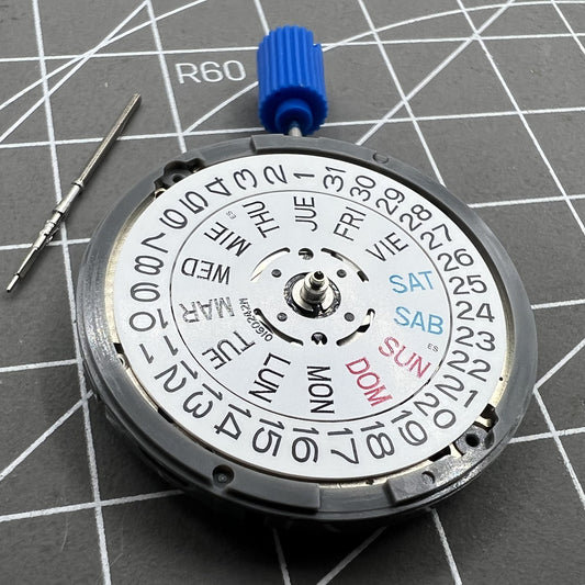 Seiko SII NH36A automatic watch movement, Japan-made, reliable precision for timepieces