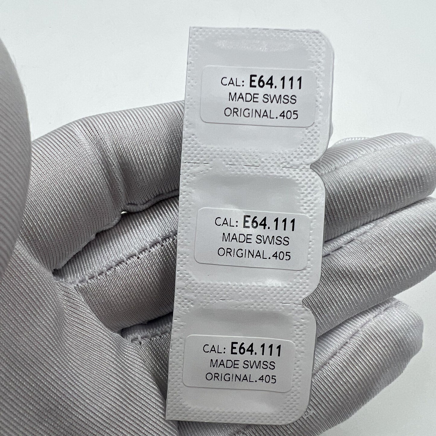 Swiss Made winding stem for ETA E64.111 watch movement, precision repair part.