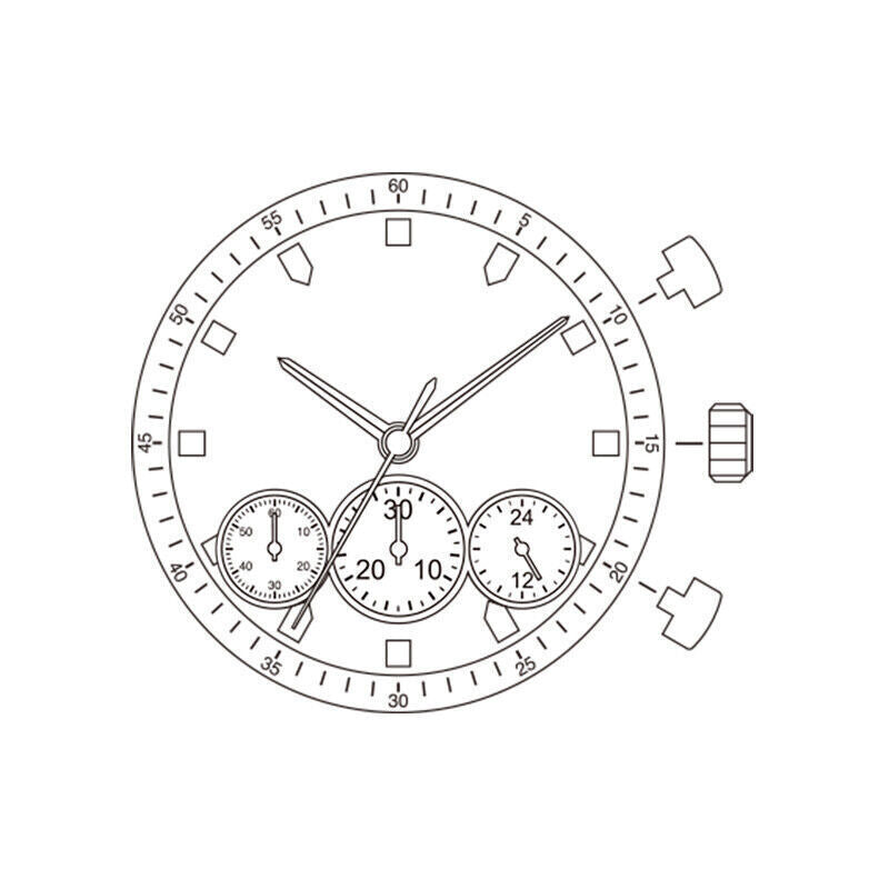 Genuine Japan Made Brand New Miyota JS50 Japan Quartz Movement