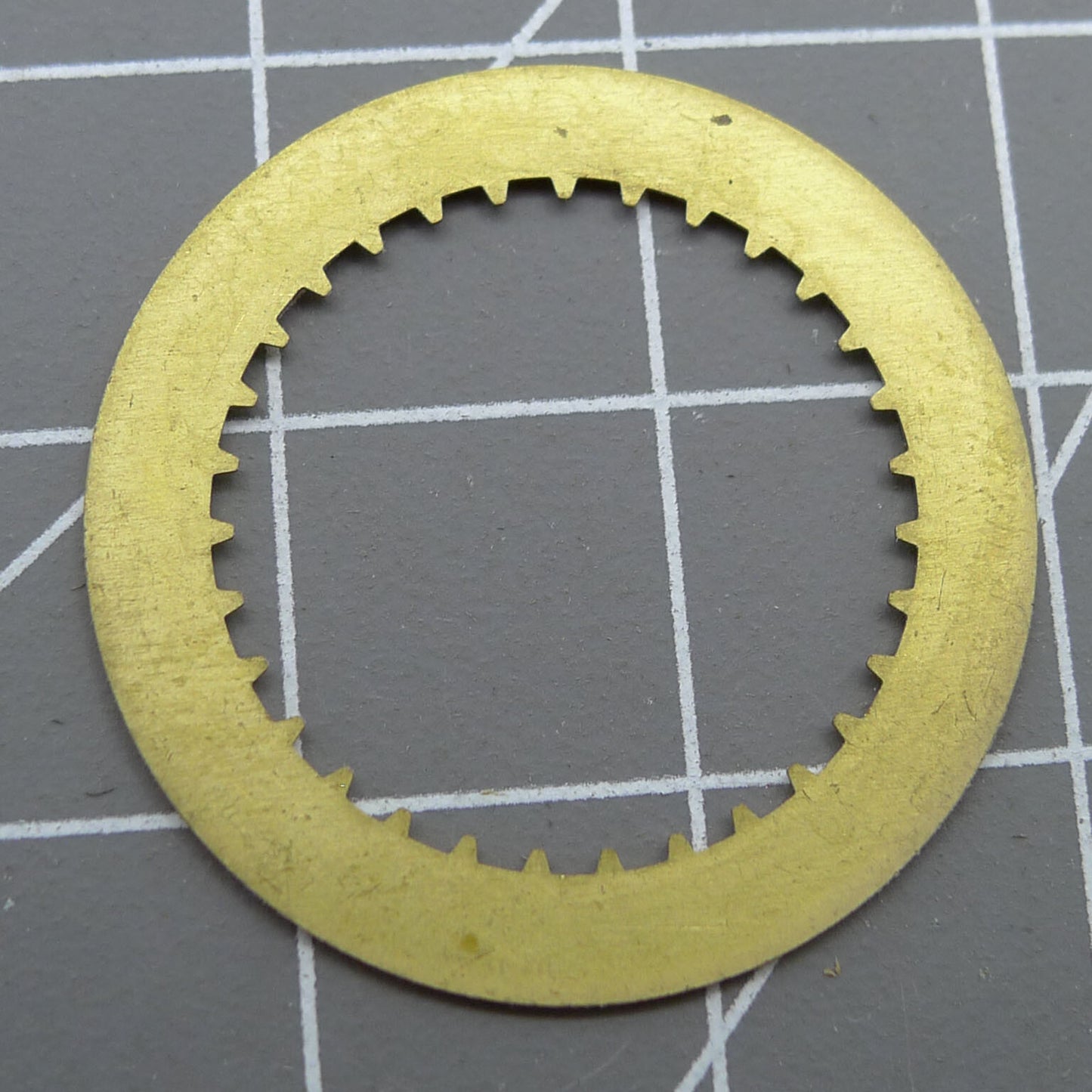 White date wheel for China Made ETA 7750 watch movement, displaying date at 3 o'clock position with clear numerals.