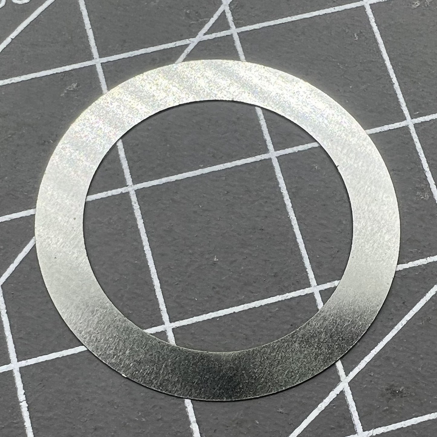 Dark hunter green date wheel with peach yellow font for Miyota NH35 NH36 watch movements, enhancing vintage watch dials.