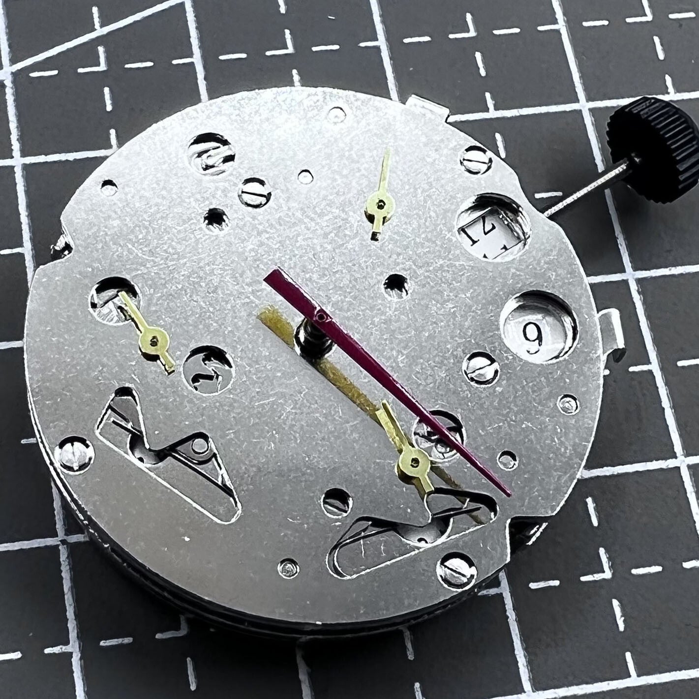 Tianjin T16 watch showcasing automatic mechanical movement with small seconds at 2, 6, and 10 o'clock positions.