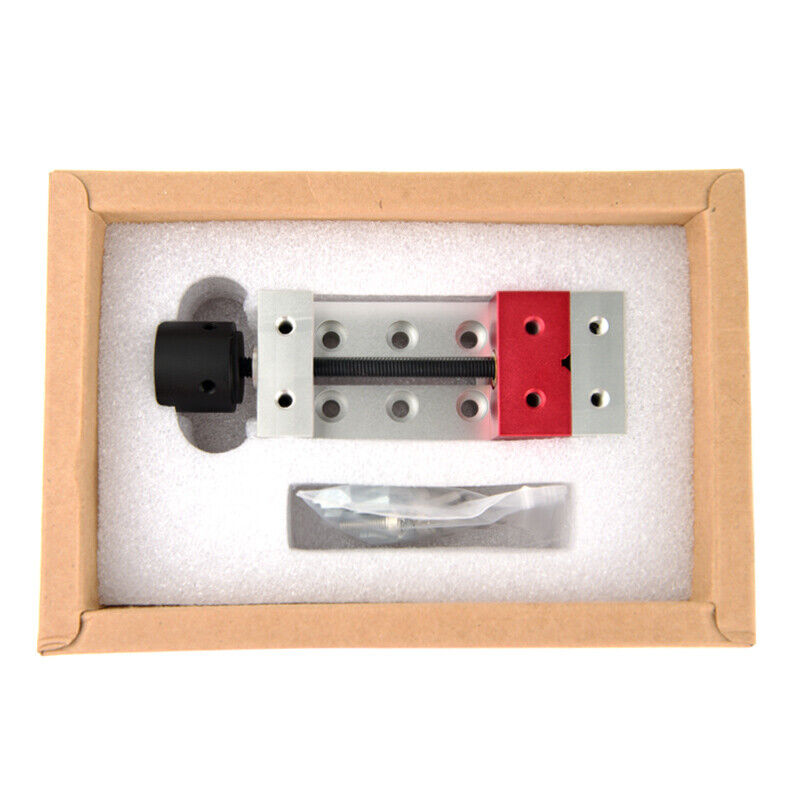 50mm Mini Aluminum Clamp Bench Table Vise Drill Press Fixing Tool Carving Bench