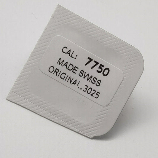 Ref.3025 Plate Cap Jewel for ETA 7750 watch movement, precision spare part.