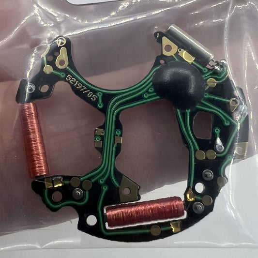 Circuit board replacement for ISA 8171/8172 watch movement repair, precision parts.