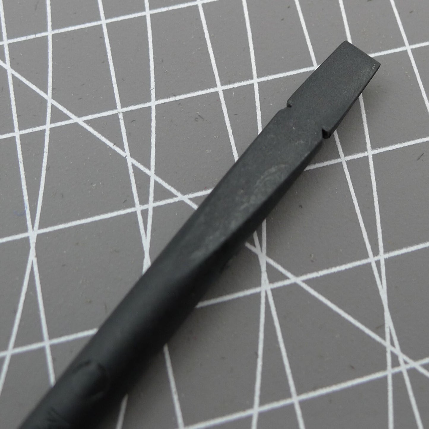 Bergeon 7010 black polyamide probe stick for precise watch adjustments, Swiss Made quality tool.
