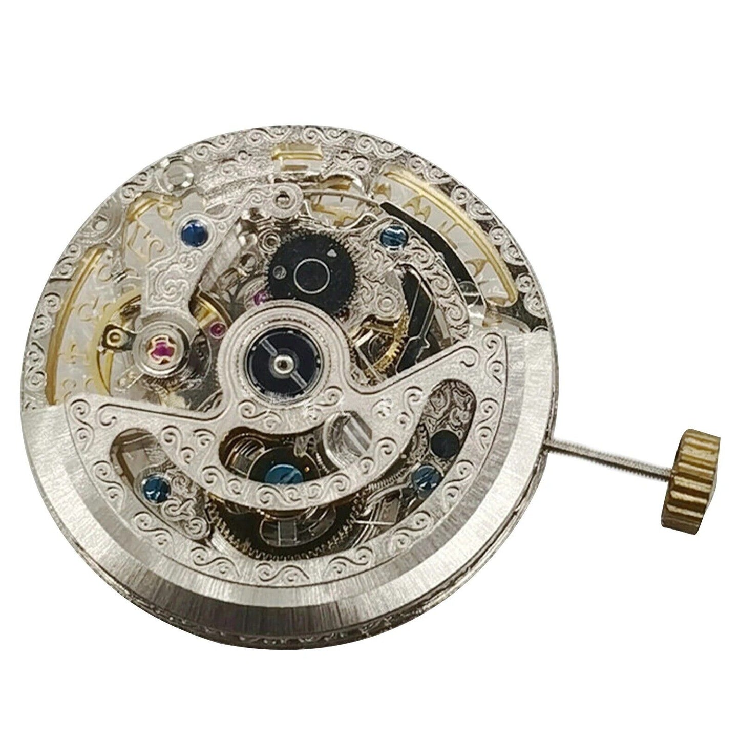 Mouvement mécanique automatique Black Hollow 2189, tout nouveau, fabriqué en Chine