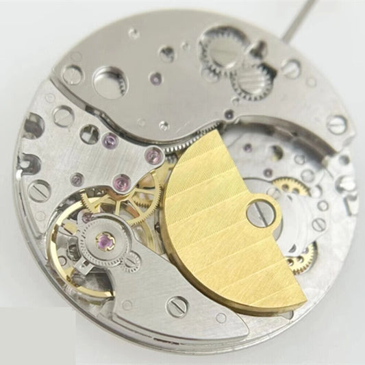 Hangzhou Golden Rotor mechanical single calendar watch movement, precise China-made component for repairs