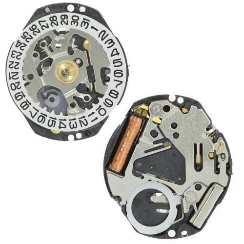 Hattori Epson TMI VX89 VX89E Watch Quartz Movement Date At 3/6 Japan Made