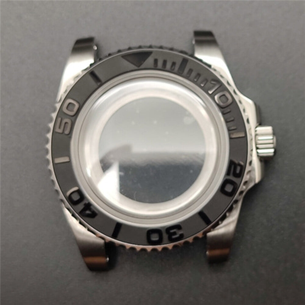 Boîtier de montre à miroir convexe renforcé pour NH35/NH36/NH39/NH38