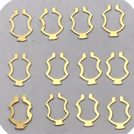 Jewel fit plate click spring cap for ETA 2824/2671/2892 watch movements, precision replacement part.