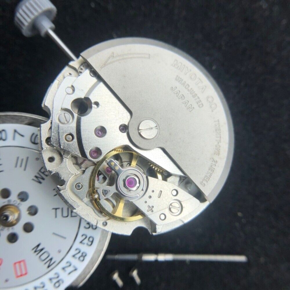 Citizen 8200 Silver automatic men's watch featuring genuine Japan mechanical movement and sleek stainless steel design.