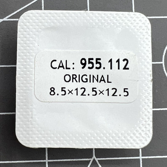 Golden hour, minute, and second hands set for 955.112 watch movement, precise and stylish replacement.