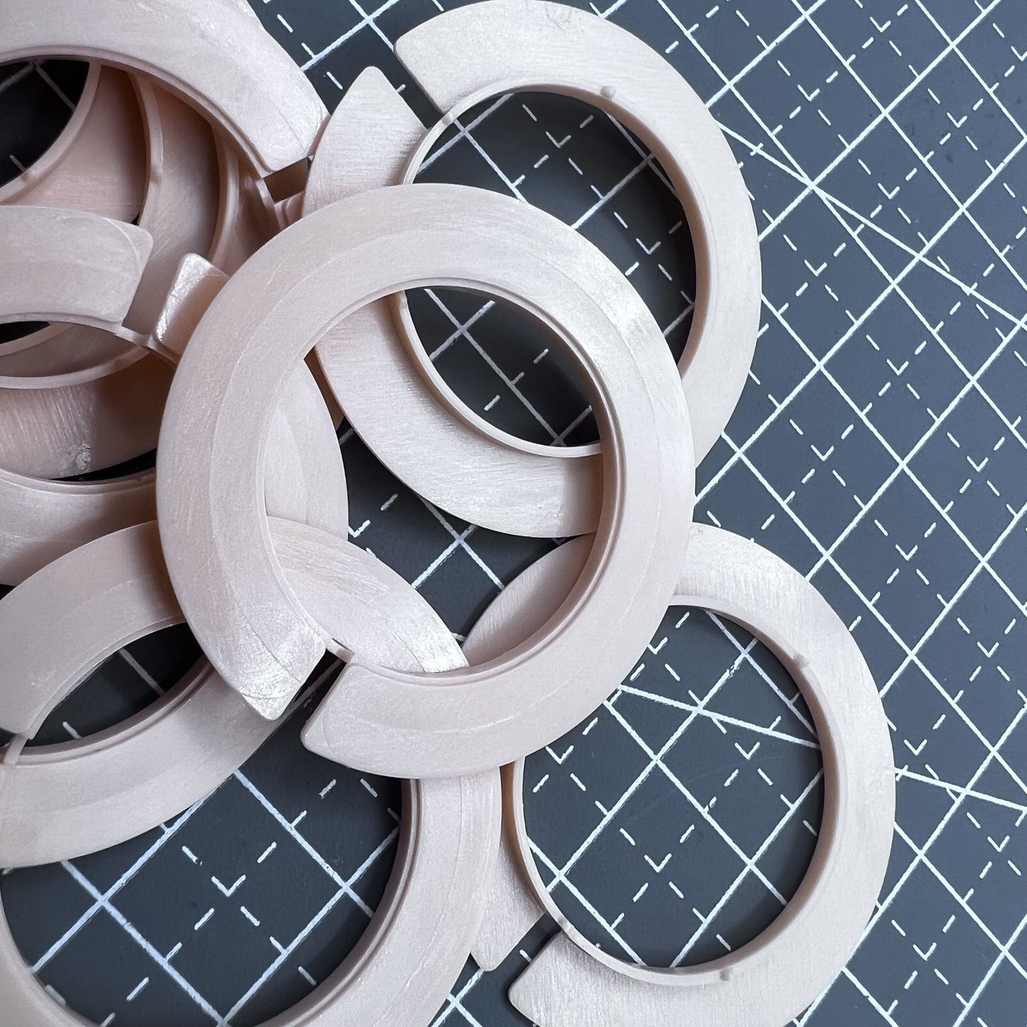 5 PIECES/Pack Spacer Ring Fixing Ring for ETA 255.441 Movement