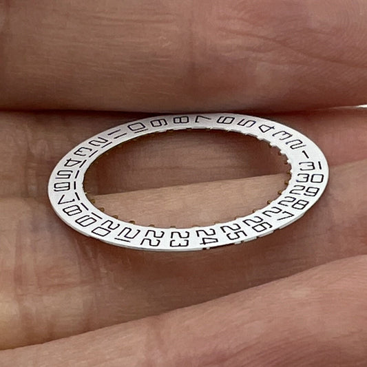 Generic Date Disk showing date wheel for ETA 2892 and Seagull 2892 watch movements, precision replacement part