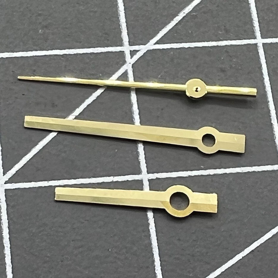 13,5 mm goldene Uhrzeiger, generisch für 3230 3235 mechanisches Uhrwerk Datejust