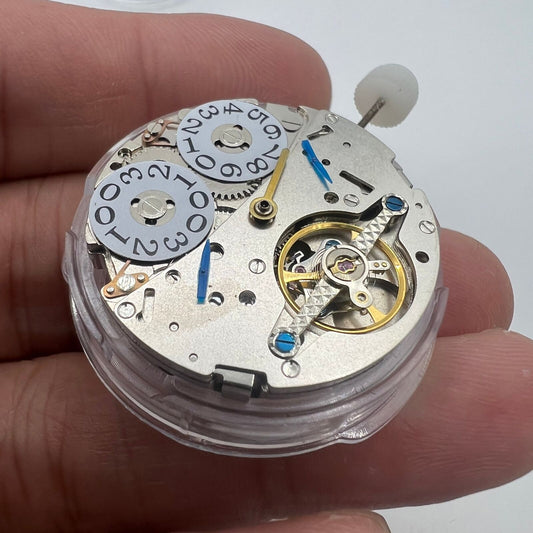 China Made LB20 watch accessory with multifunctional automatic movement and date display at 12 o'clock.