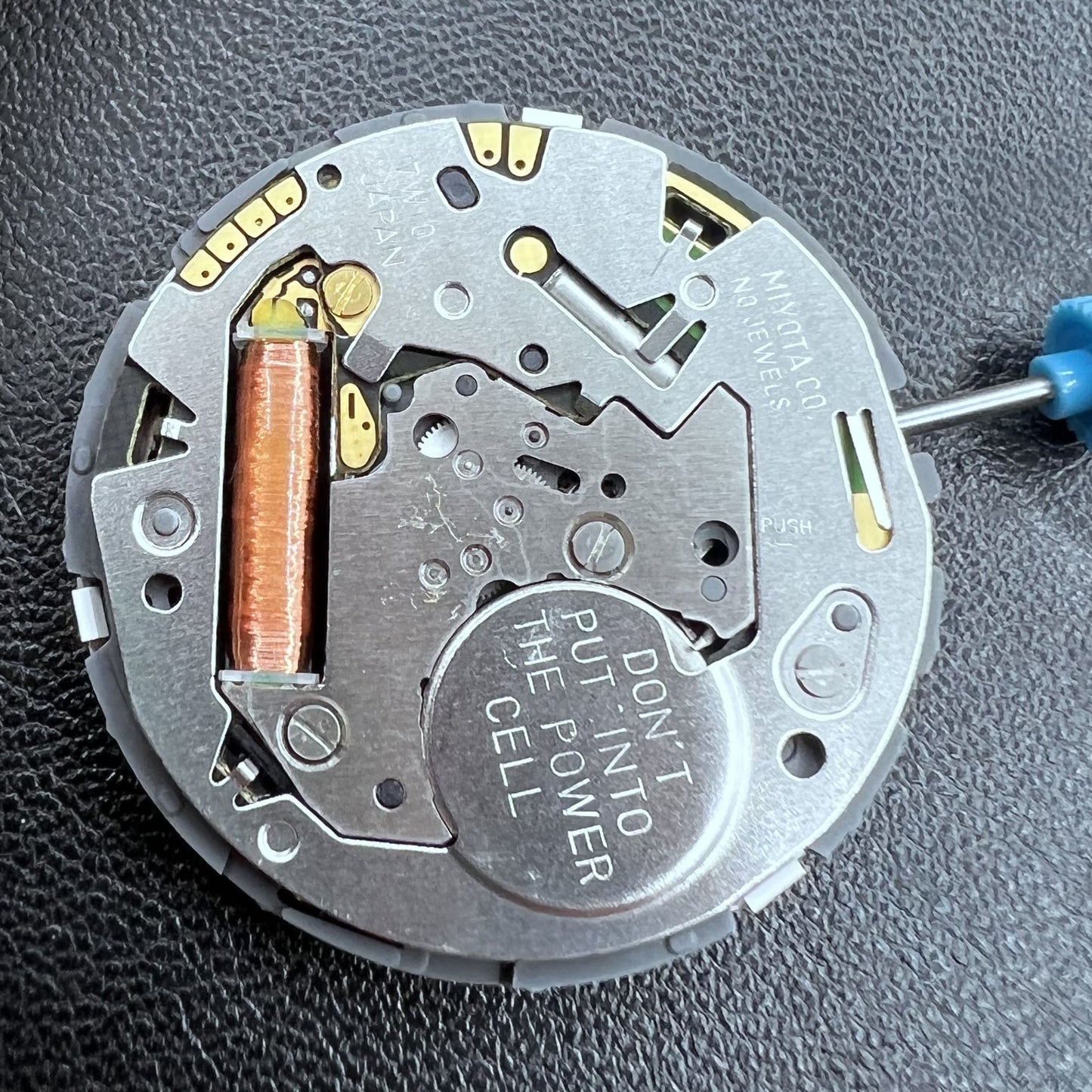 Genuine Japan Miyota 7W71 Solar Power Quarts Movement Date At 3