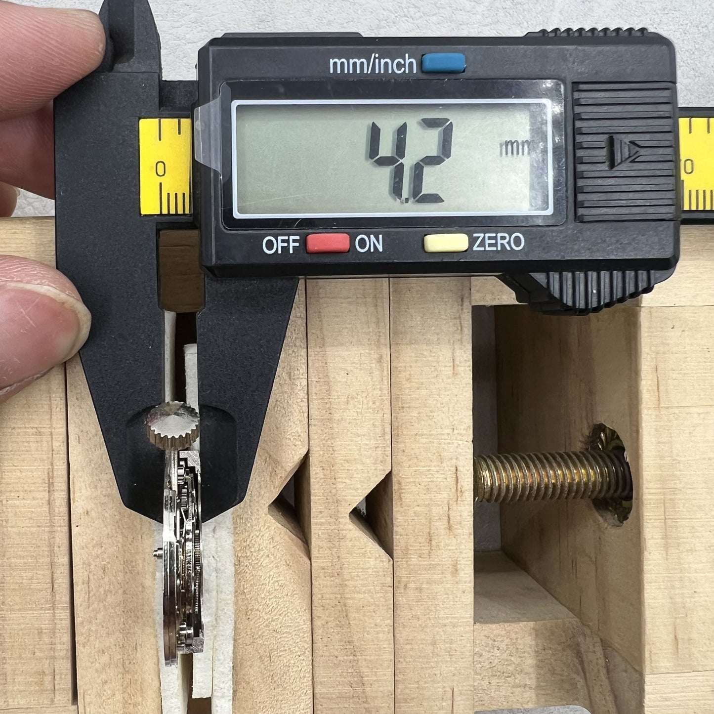 Hangzhou 2189 Hohles automatisches mechanisches Uhrwerk, silberner Rotor, 3 Zeiger