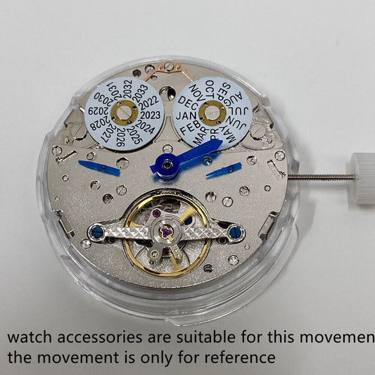 Complete Balance Wheel assembly with escape and second wheels, compatible with China Made LB10 movements.