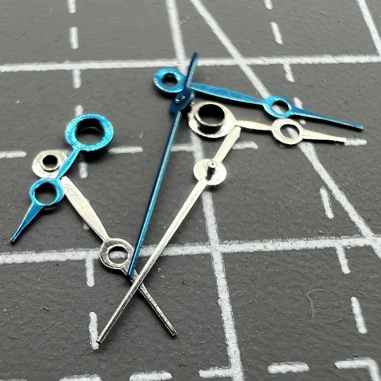 Blauer Satz Uhrzeiger für Miyota 2035 Uhrwerk Nr. 1242