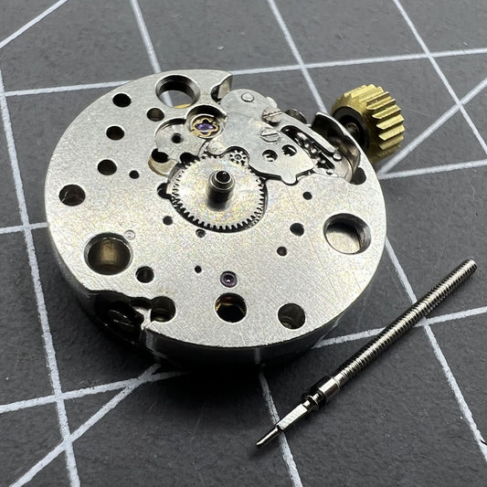 Silver 17.2mm Old Shanghai watch movement for ladies, perfect steampunk DIY craft.