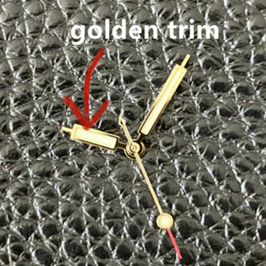 C3 green luminous watch hands set for SRP777 SKX007 NH35A/NH36A with precise fit.