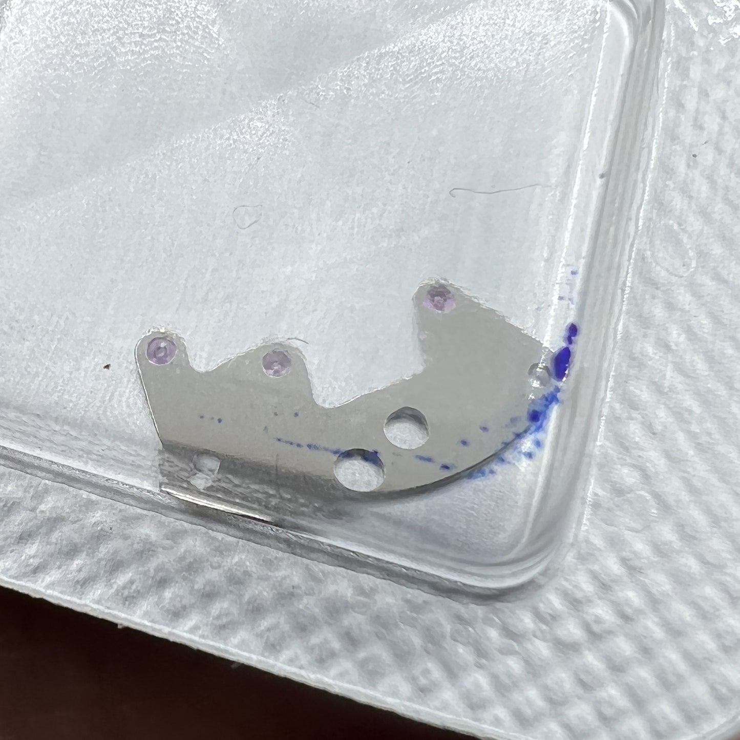 Watch Part Ref.1141 Automatic Device Lower Bridge Spare Parts Fit For SW200