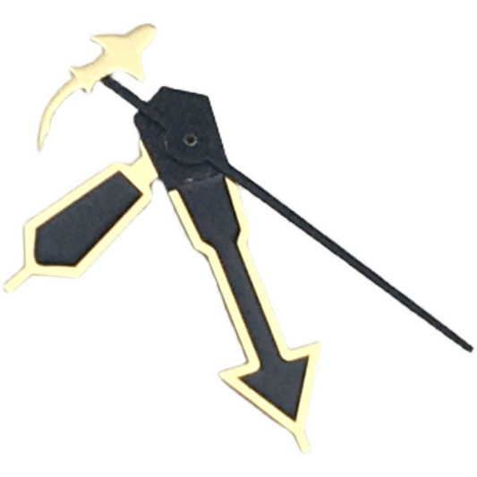 Precision 9.5x12.5x12.5mm SKX007 A47 watch hands set for NH35A/NH36A