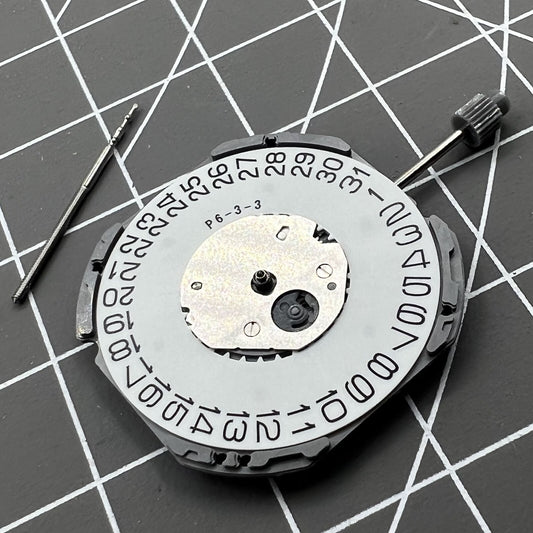 Japan-made Miyota GR12 quartz watch movement, precise replacement for Miyota 1S13 models.