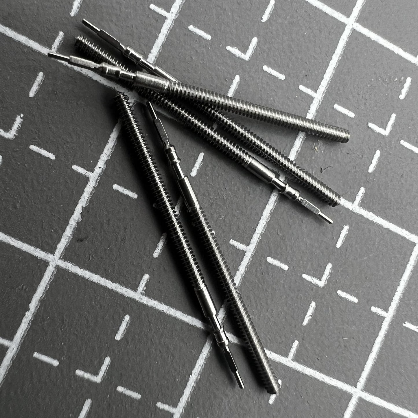 5 STÜCK Ersatz-Aufzugswellen für Miyota 6P29 6P27 6P79 Uhrwerke