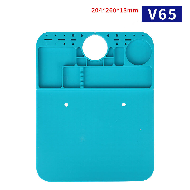 Heat-Resistant Soldering Station Silicon Soldering Watch Repair Mat Work Pad