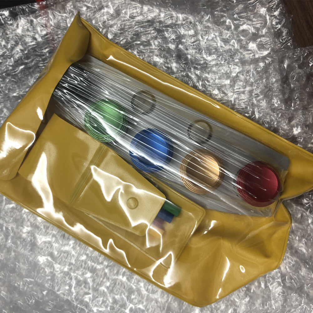 Set of 5 watch oiler cups with covers by Durable Supply for precise watch repair organization.