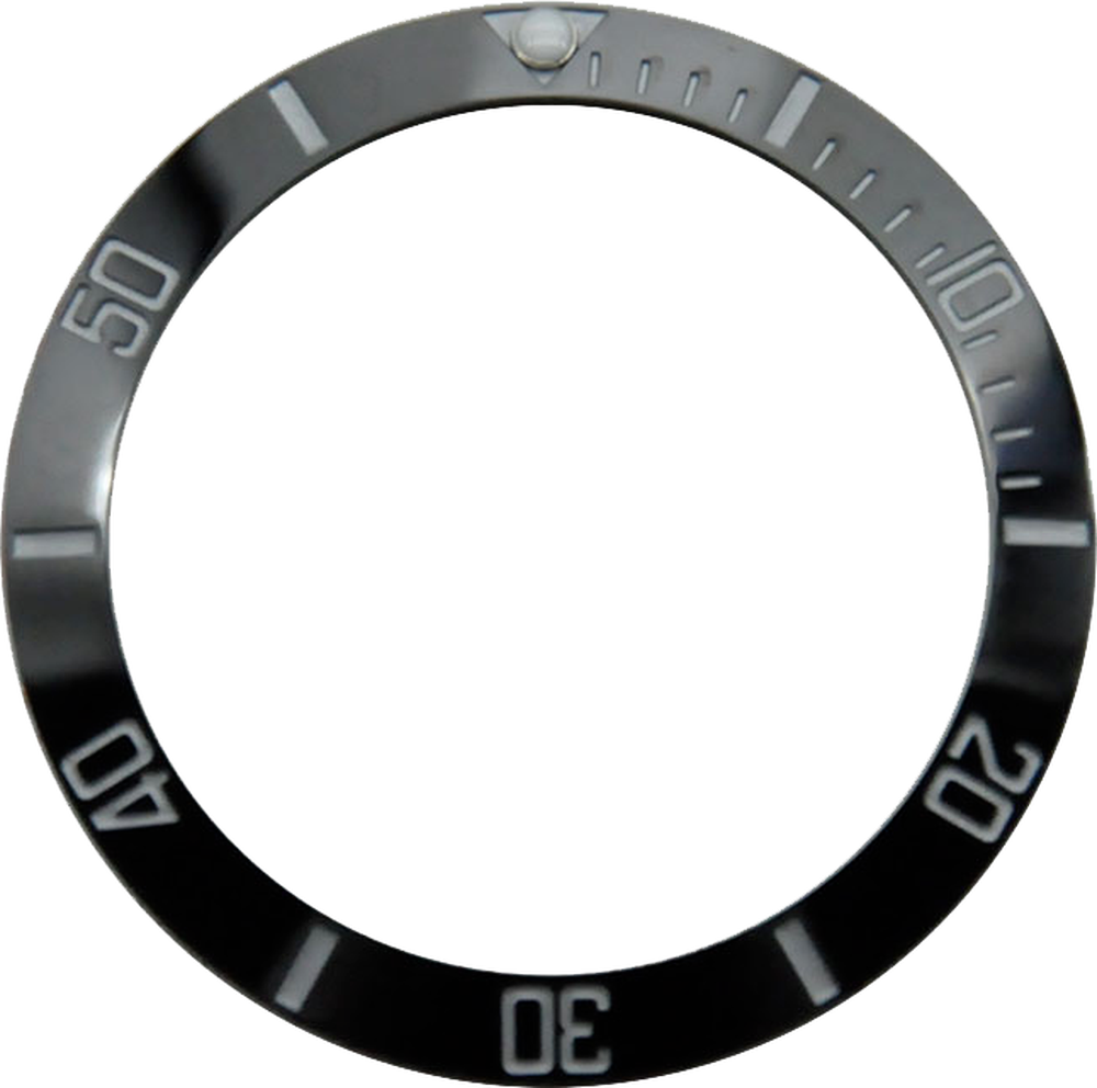 38 mm Uhrenring, Keramik-Lünetteneinsatzring für GMT-Uhr, 40 mm Gehäuse
