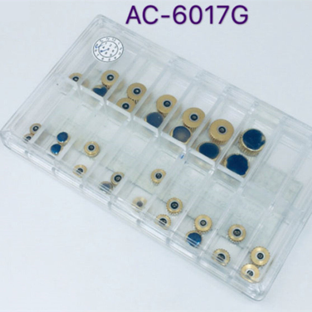 New Super Big Size Watch Crown Assortment S/S Gold/Silver Plated for Watchmaker