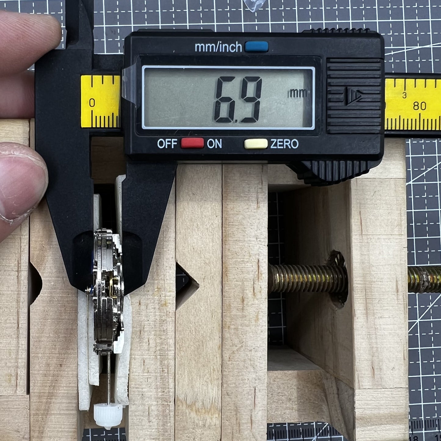 Mouvement mécanique automatique Shang hai 7751 remplace Longines 8 aiguilles