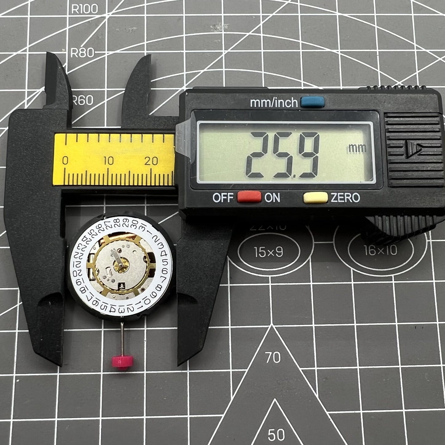 Swiss Ronda 714 Quartz Watch Movement Date At 3 2 Hands Replacement