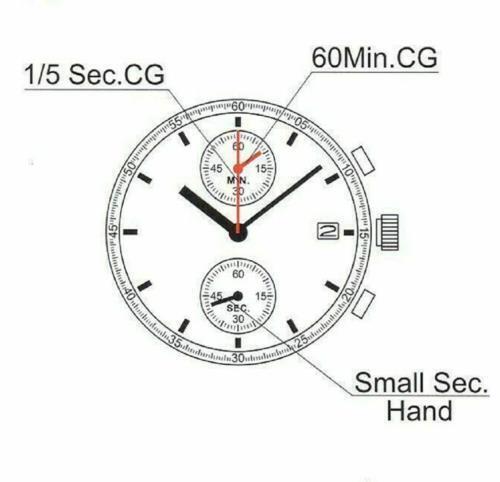 Hattori Epson TMI YM91A quartz watch movement, Japan-made precision mechanism for watch accessories.