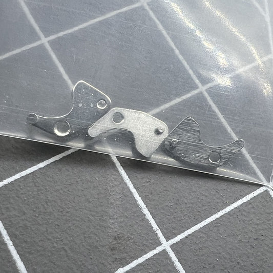 Silver setting lever for ST3600 ETA6497 watch movement, precision replacement part.