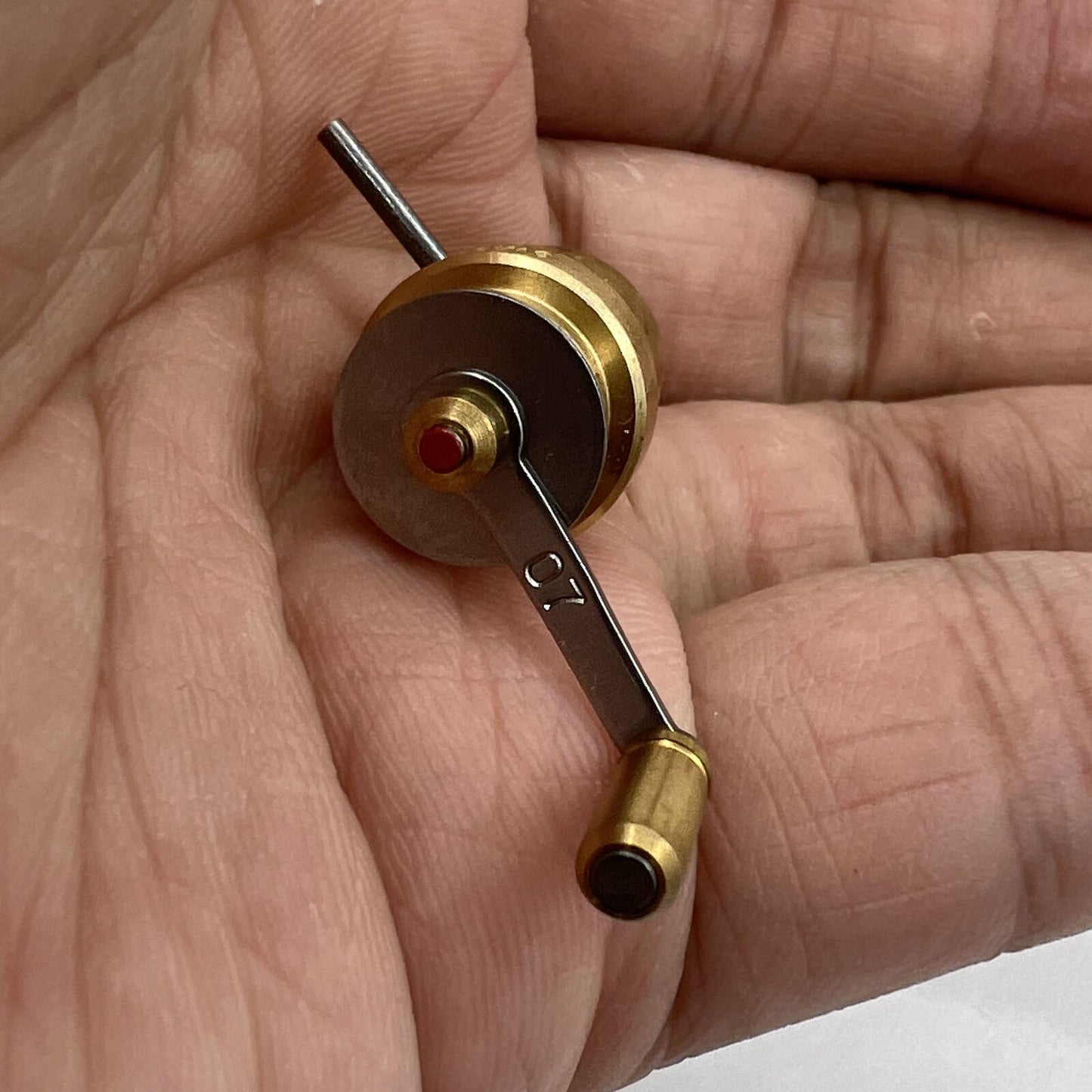 Bergeon 2729-ETA-07 mainspring winder tool for ETA calibre watch repair, precision spare barrel accessory.