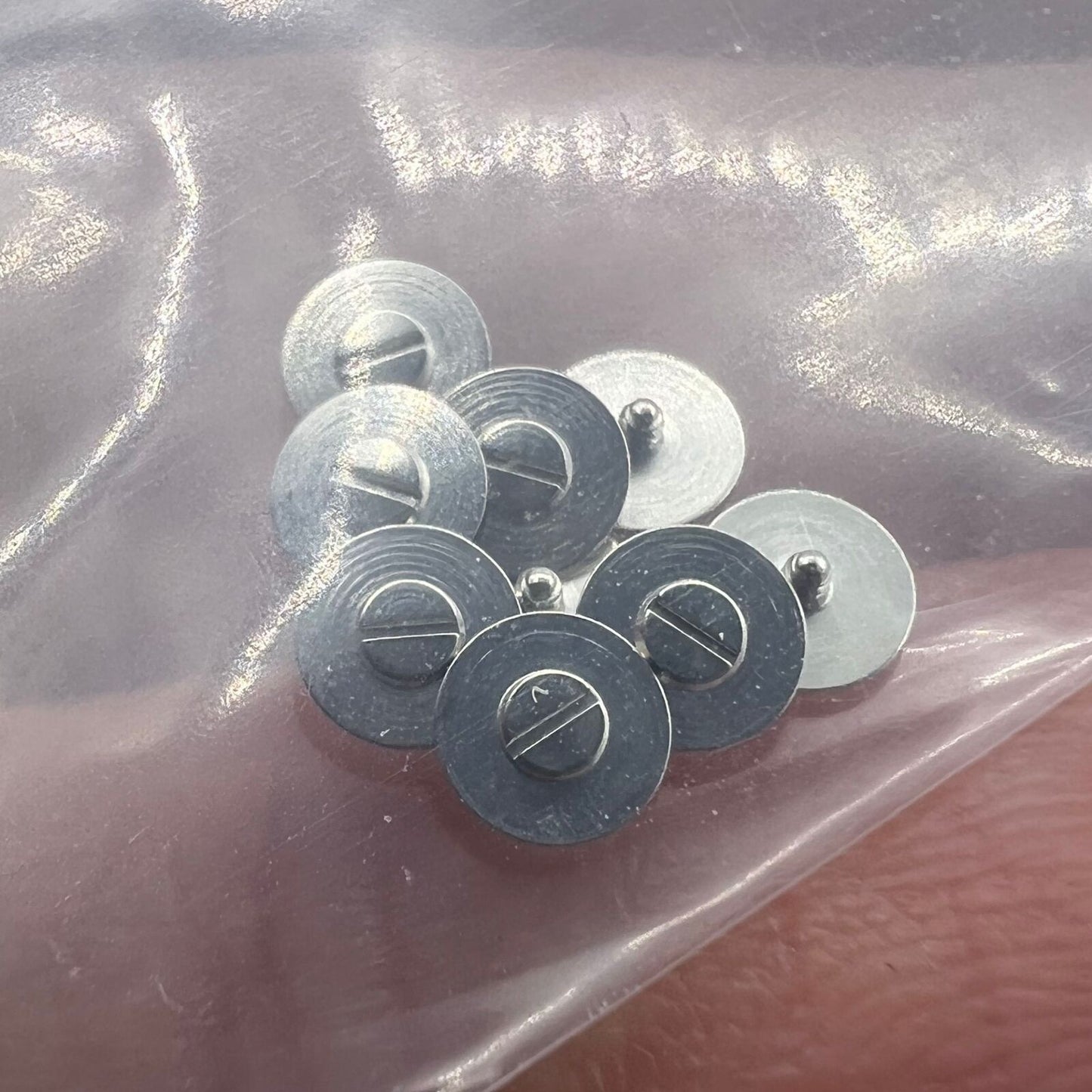10 PIECES Crown Wheel Screw Generic Fit for ETA 2836-2 2824 Movement #420SS